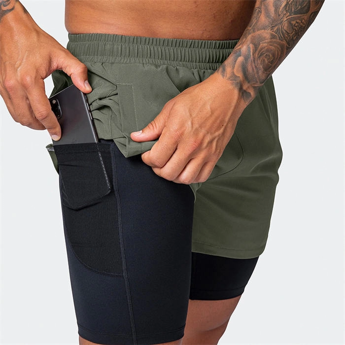 Running Jogger Shorts Athletic 5 Inch Gym
