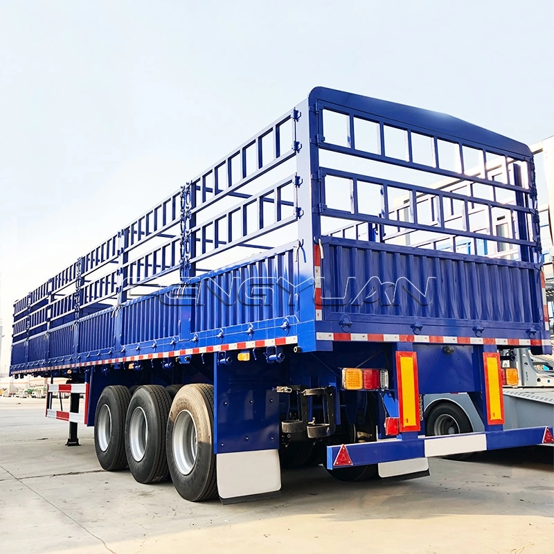 40ft heavy goods shipping cargo transport fence semi trailer