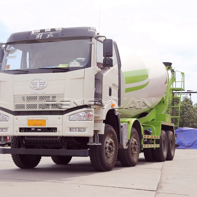 18cbm Cement Mixer Engineering 15m3 Self Feeding Concrete Truck Mixer