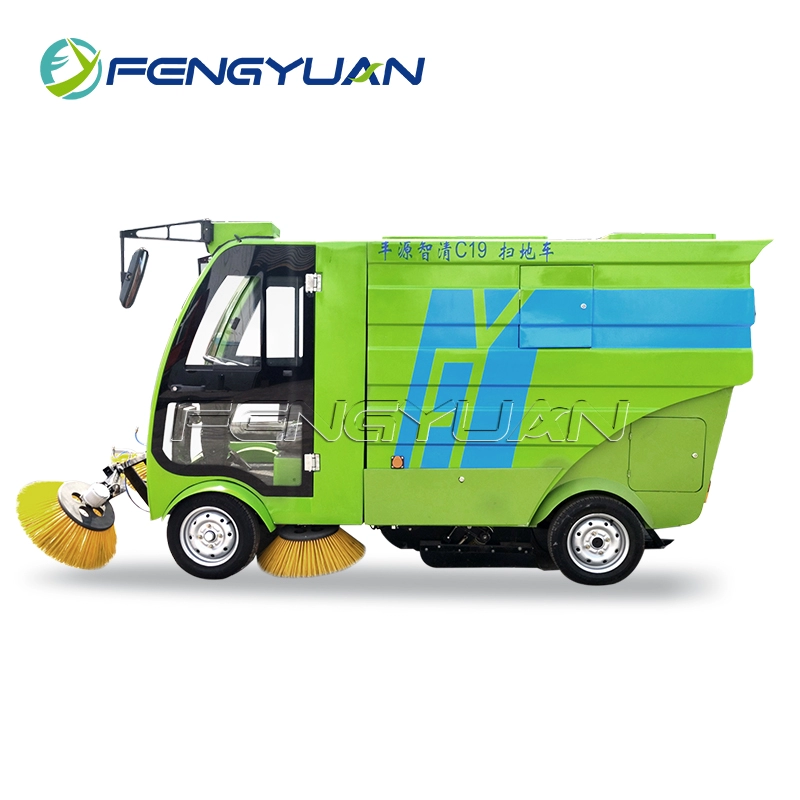 New Energy Sanitation Series Four Wheel Pure Electric Industrial Street Sweeper