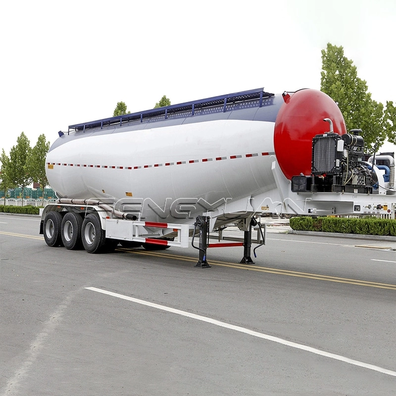 Heavy Duty V-Type Bulk Cement Tanker Trailer For Sale