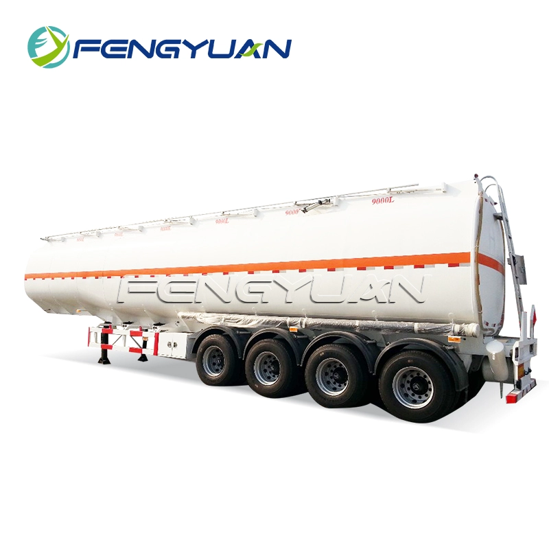 90000 Liters Fuel Tanker Semi Trailer With Top Quality