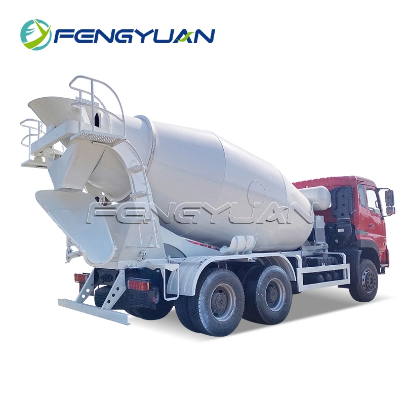 Concrete mixer set self loading diesel engine trailer mounted concrete mixer