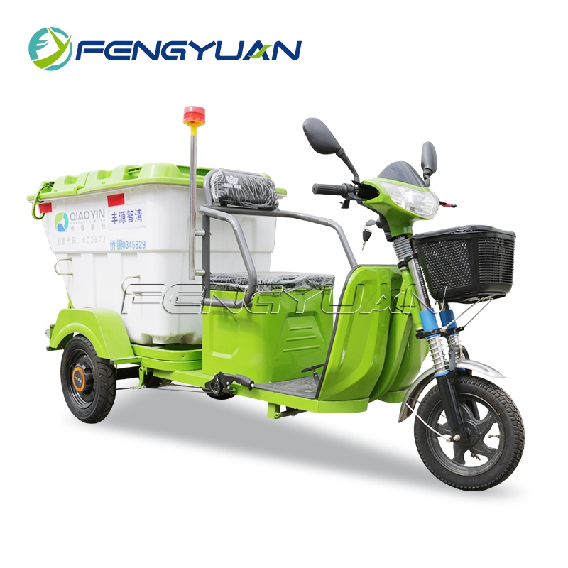 Mini Small Pure Electric Garbage New Energy Truck  Electric Cleaning Vehicle Used Road/ Street