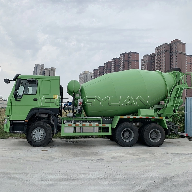 10m3 12m3 16m3 Cement Concrete Truck Mixer with Semi Trailer