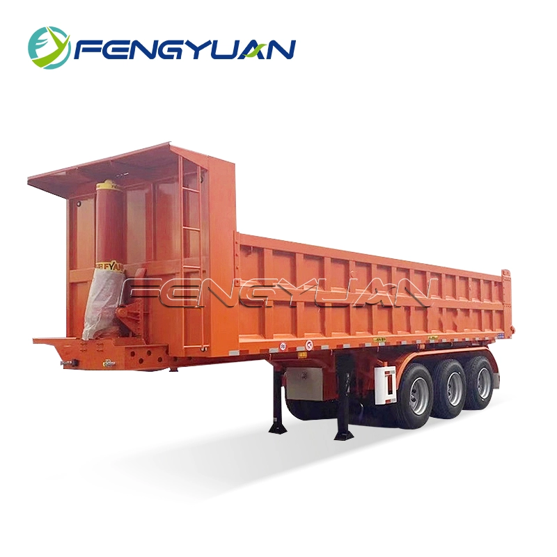 Agricultural Commercial Use Rear Self Dumping Semi Trailer