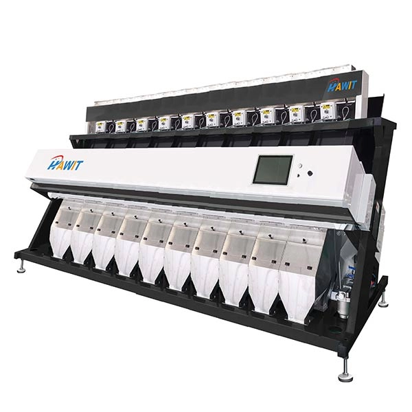 S model Color Sorter Machine With 10 Chutes 630 Channels