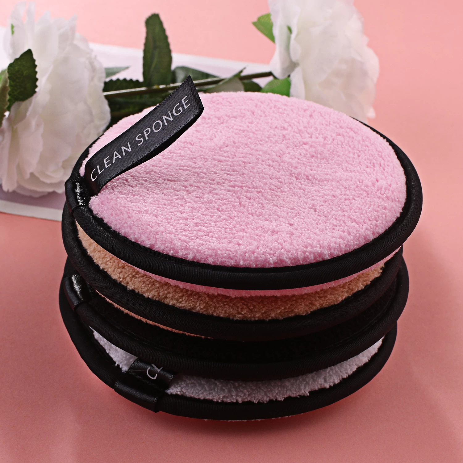 Reusable Makeup Remover Pads Cotton Wipes Microfiber Make Up Removal