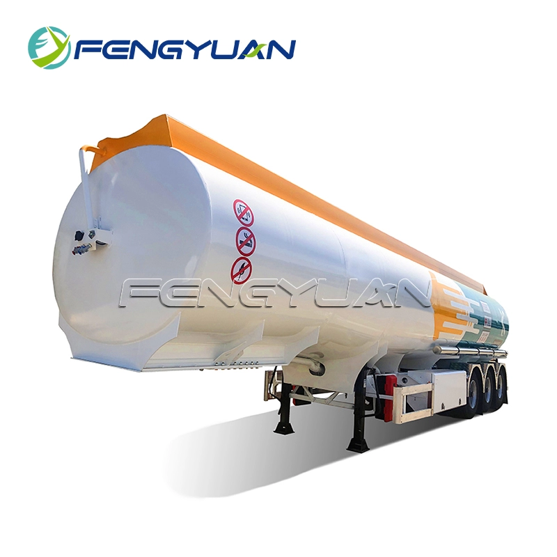 3 Axles Oil Tanker Semi Trailer With Top Quality