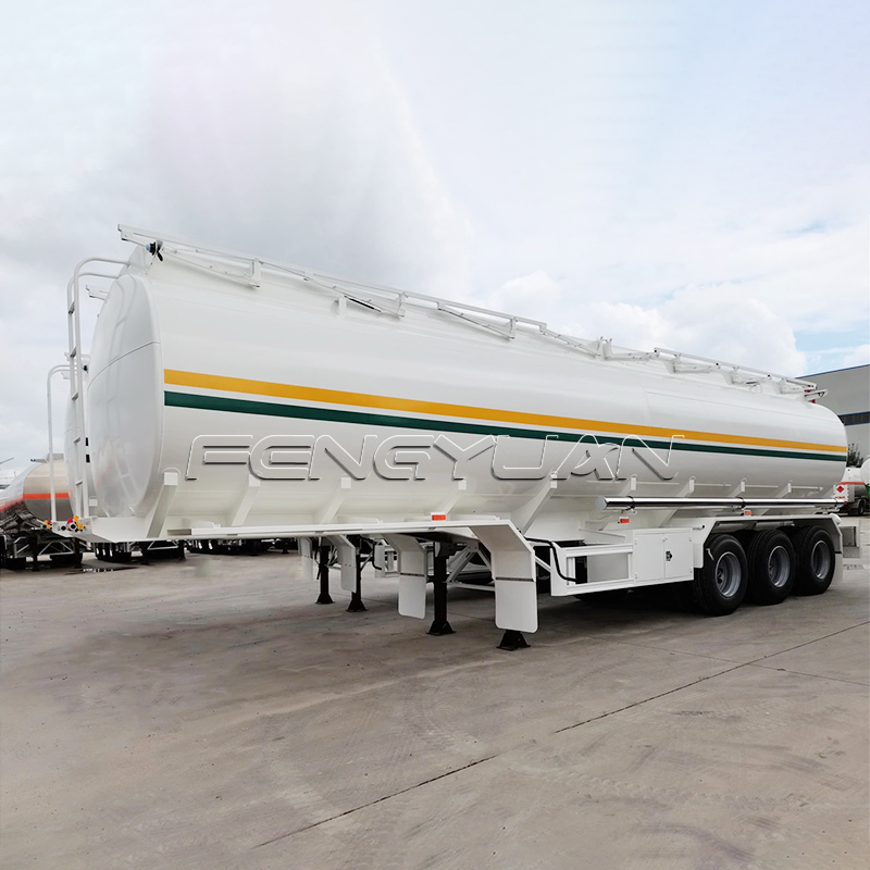 42000 Liters Volume Fuel Tanker Semi Trailer