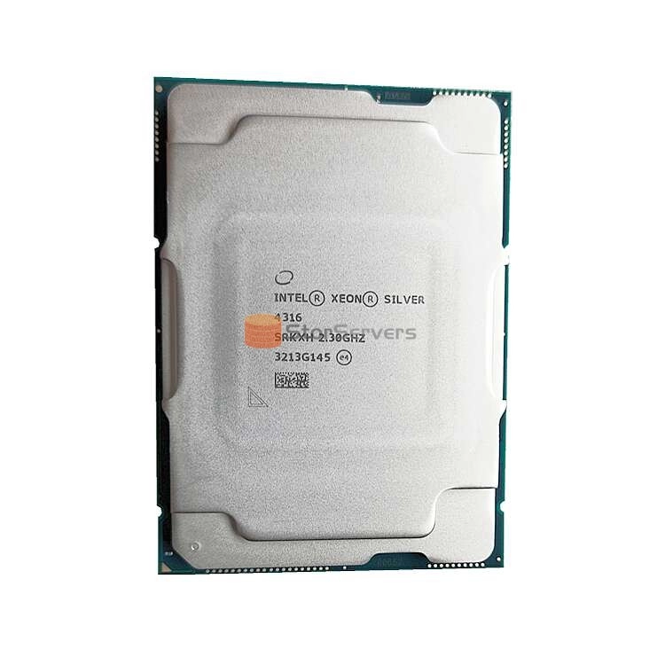 CPU Xeon Silver 4316 20-Core 40-Thread FCLGA4189 150W Processor 2.3GHz