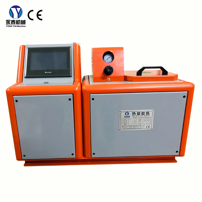 YT-M10P2 10kgs hot melt edgebanding folding machine for adhesive granule