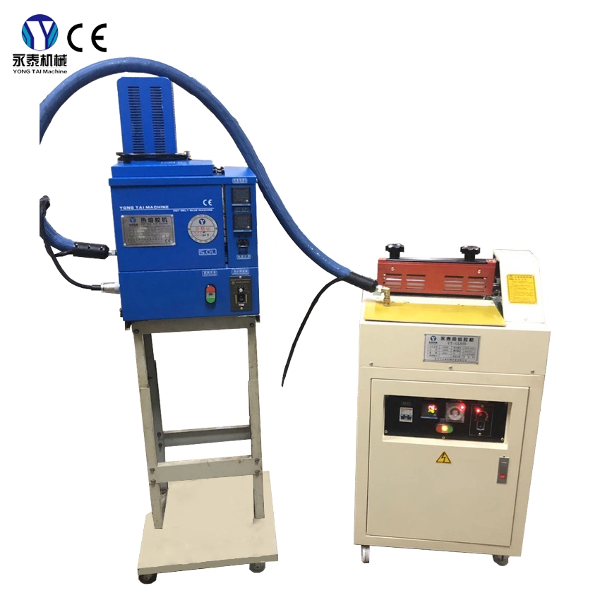 Customized size hot melt glue roller machine for eva foam sheet material and paper