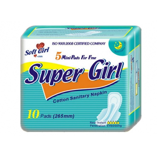 New Style Cotton Lady Sanitary Pads