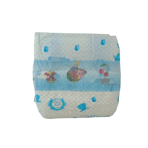Cotton Material and 3D Leak Prevention Channel Anti-Leak Popular Baby Diaper Manufacturer in China