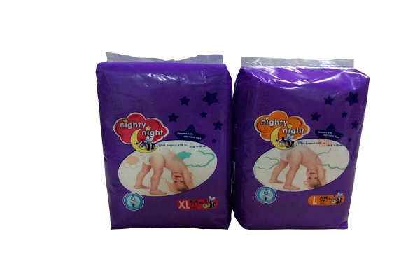 Soft and Comfortable Leakage Protection Fluff Fiber Baby Diapers