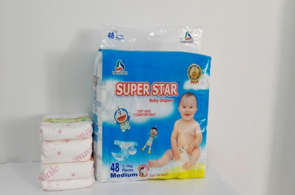 ODM Cotton Soft Topsheet Baby Diapers