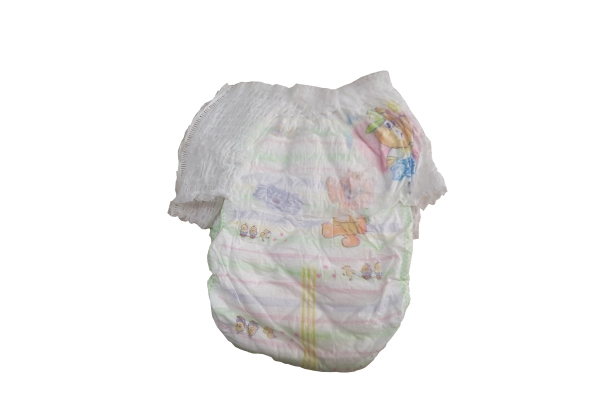 Newest Super Dry Pull Up Baby Diapers In Bales With Japan And USA Material