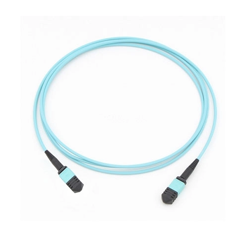 8 Fiber MPO(Female)-MPO(Female) OM3 50/125 Multi-mode Fiber Optic Cable