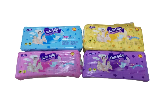Dry Surface Absorbency Good Quality Sleepy Baby Diapers