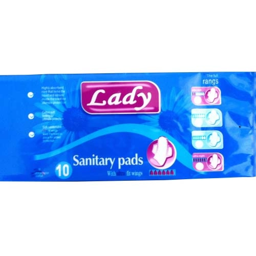 Time Used Airlaid Paper Covered SAP Sanitary Pads Manufacturer