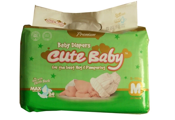 Super Absorbency Disposable Sleepy Baby Nappies in China