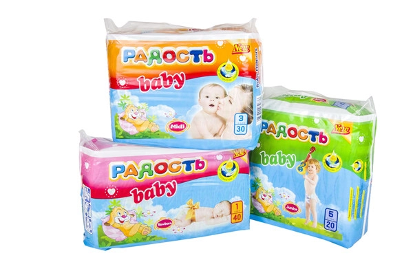 Printed Cotton Jumbo Packing Baby Diapers to USA