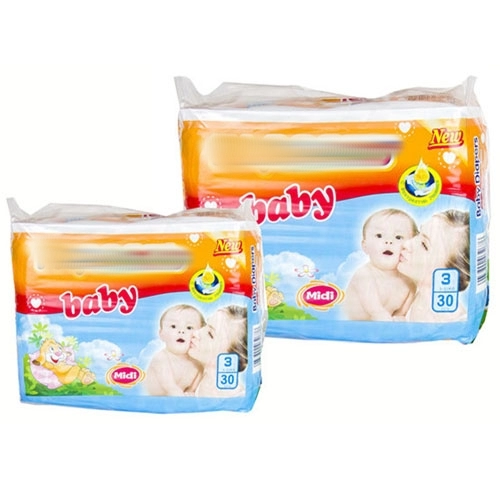 Clothlike Air-permeable Baby Diapers for Babies