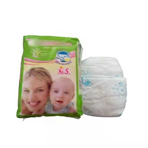 Sticky Frontal Tape Baby Diapers with Super Absorbency Made in China