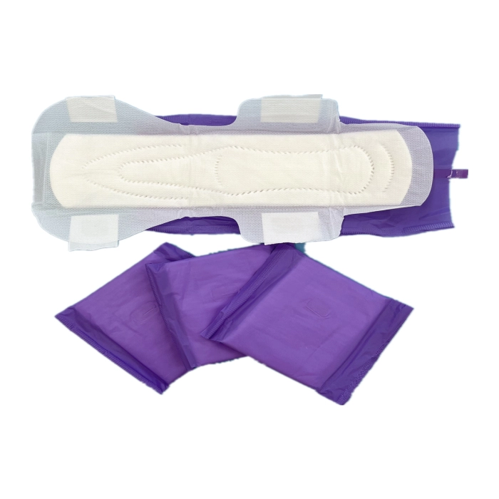 Custom logo cotton feminine sanitary napkin pads