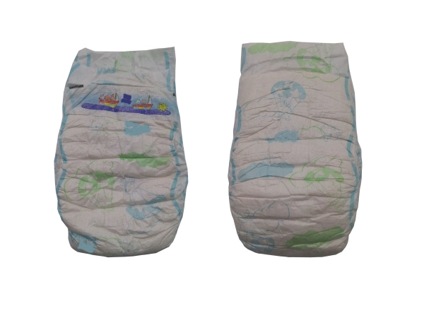 CE Proved Cotton Backsheet Baby Diapers with Leak Guard