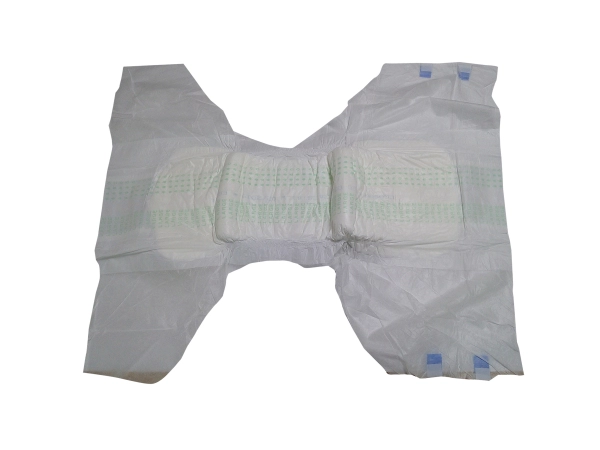 Soft Non Woven Surface Adult Diapers with Polybag Package