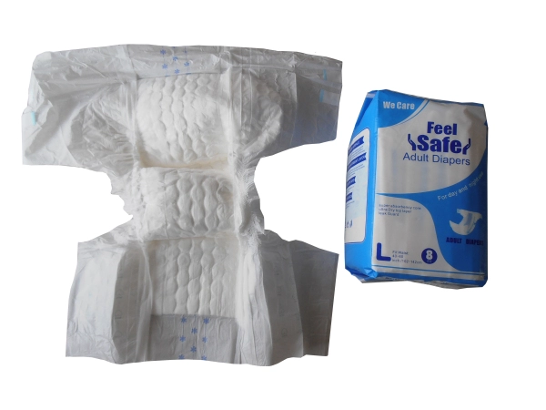 Adult Baby Diapers for Elderly with Pulp Materials