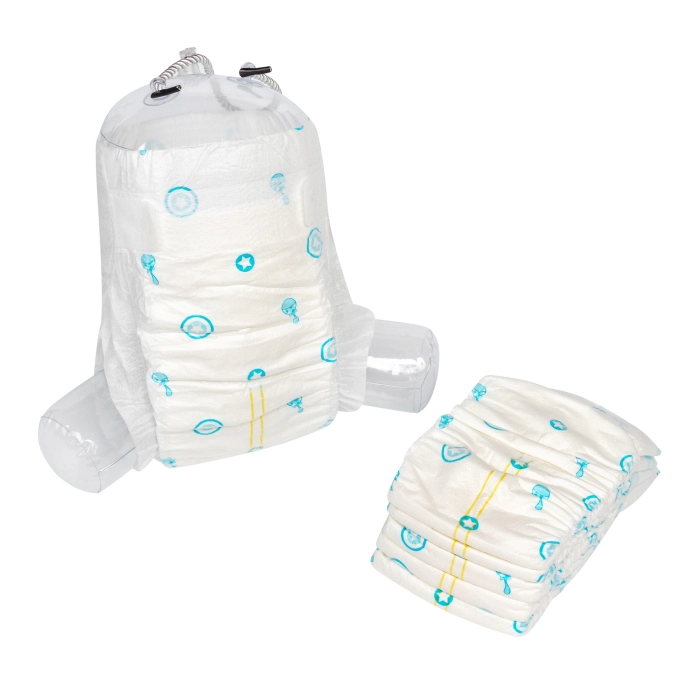 Grade A disposable cotton baby diaper in bales
