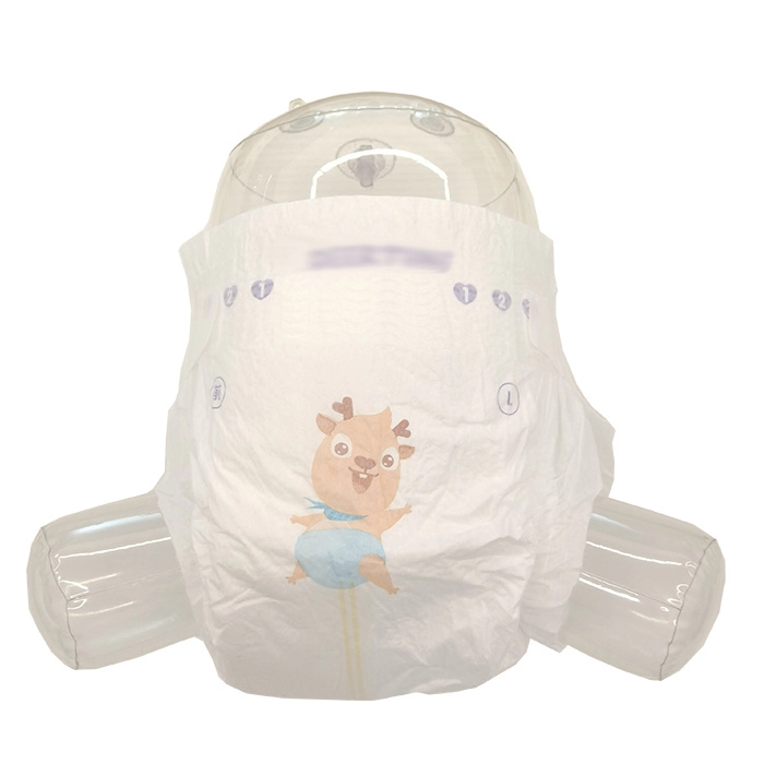 Grade B baby diaper for cute baby girl