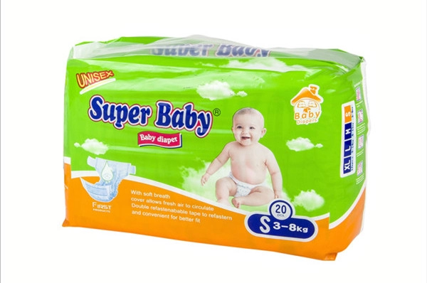 Soft Care High Absorption Baby Diapers with OEM Packing