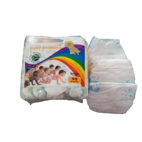 Clothlike Elastic Big Ear Baby Diapers with Quick Absorbency