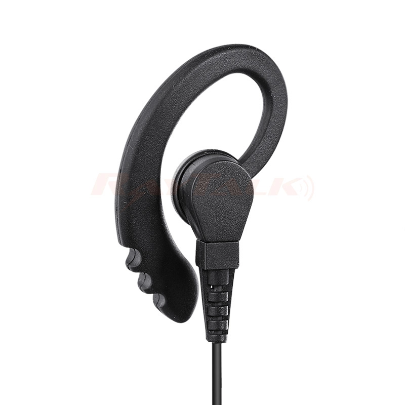 E-30C changeable ear tips G shape Ear hook receive only earpiece
