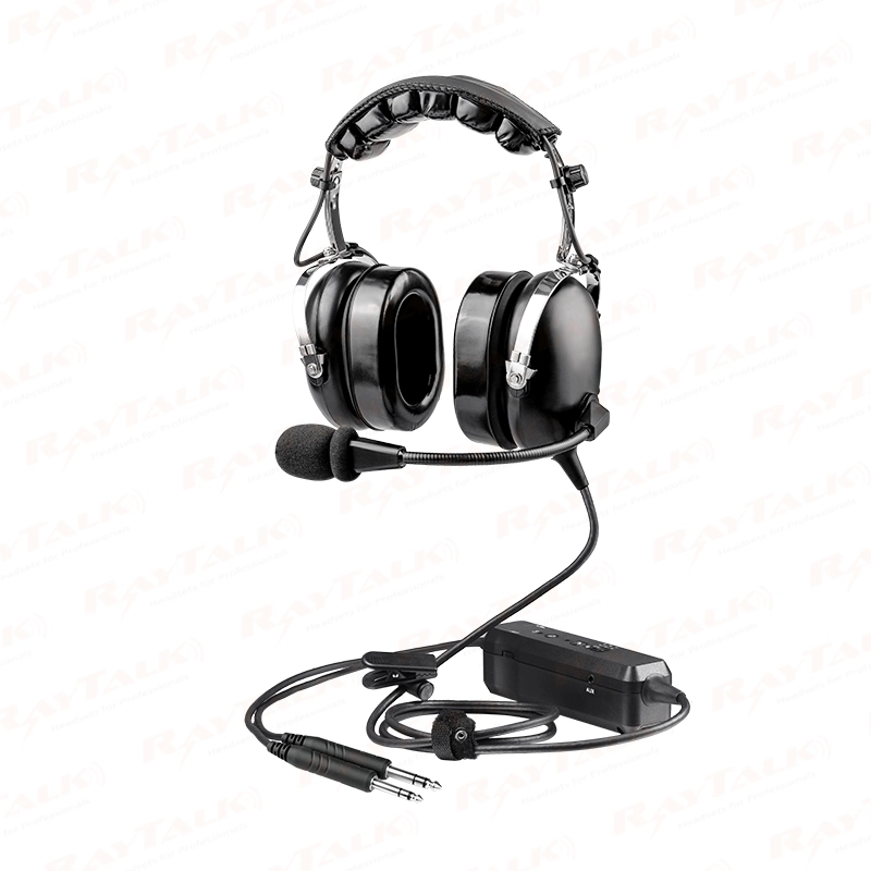 PH-100AC-BT general aircraft pilot headset active noise cancelling bluetooth aviation headset