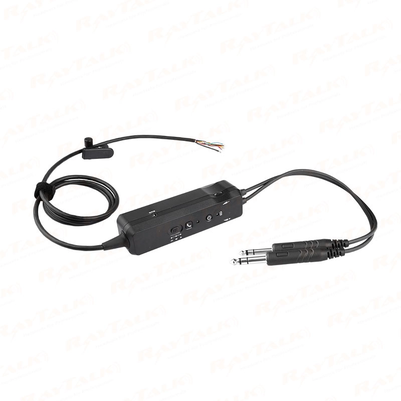 CB-28 GA Plug Aviation Headset Replacement Cable with ANR Bluetooth Module