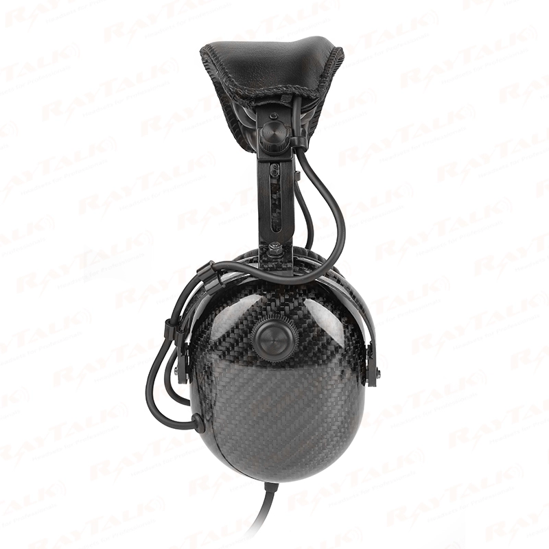 PH-400AH Helicopter military Aviation Pilot Headset with noise cancelling mic