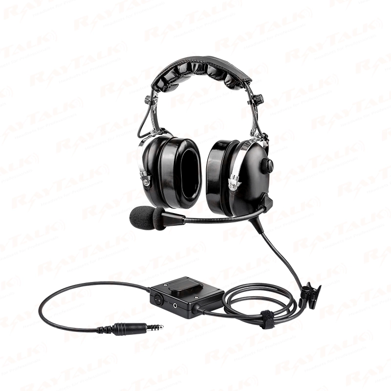 PH-100AHC Active Noise Reduction (ANR) Helicopter Pilot Headset with U174 plug