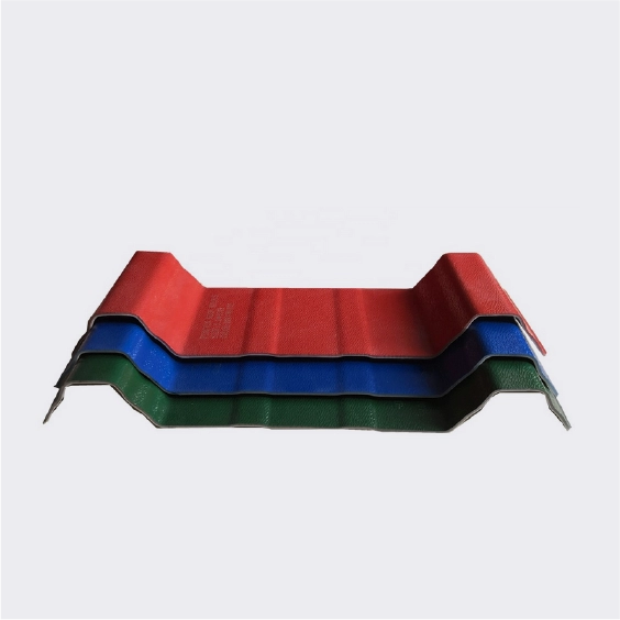 Wave trapecular PVC tile plastic roof