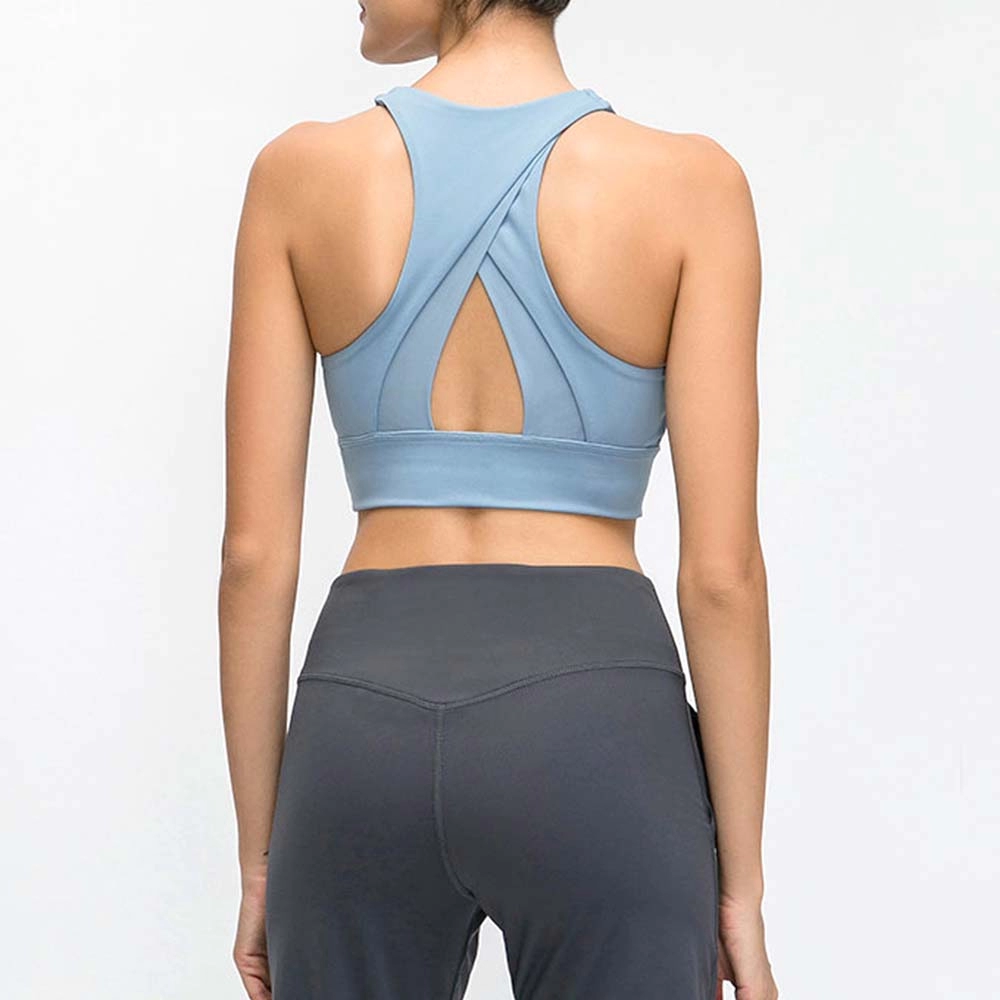 Triangle Hollow Back Gathers Yoga Underwear