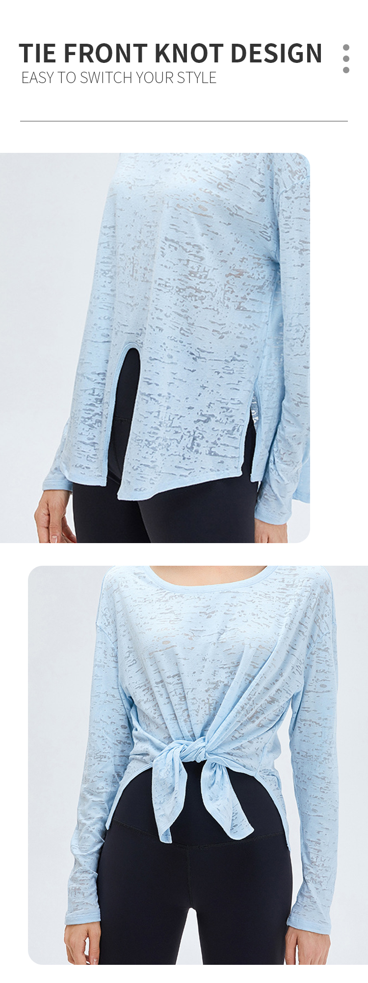 Loose Fitting Yoga Tops