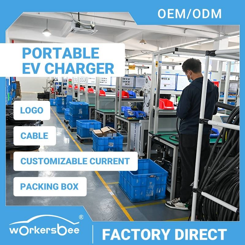 OEM ODM OMG Lead Factory Portable Electric Car Types EV Charger