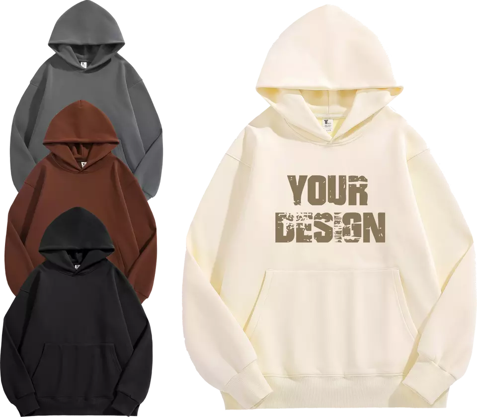 wholesale custom hoodie men 100% cotton blank casual printing embroidery logo for unisex oversized men's hoodies