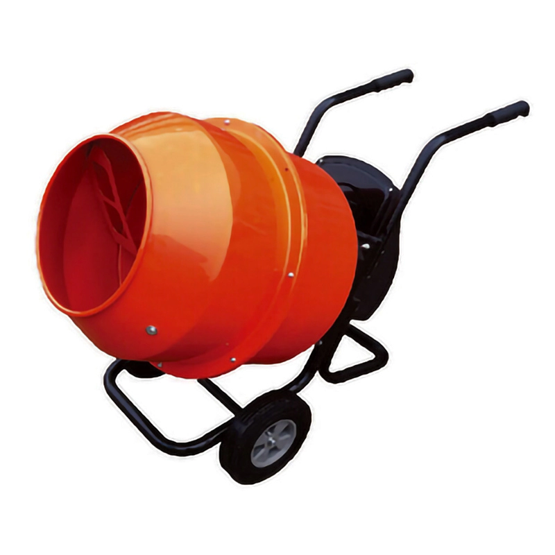 850W 200L Portable Wheel Barrow Concrete Mixer with stands