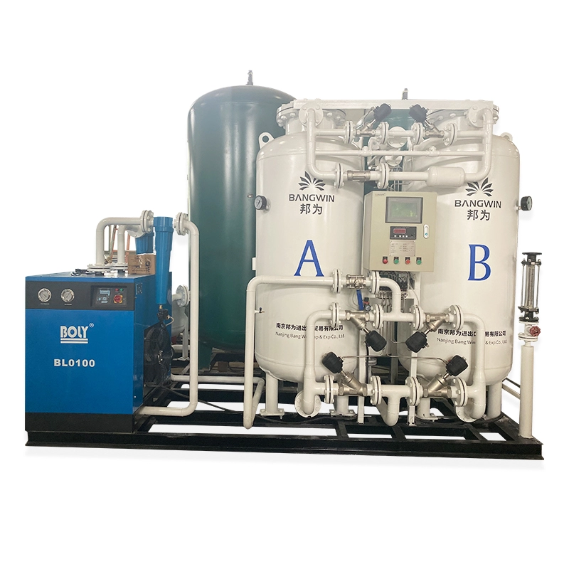 2-200Nm3/h PSA Medical Oxygen Gas Plant with Cylinder Filling System