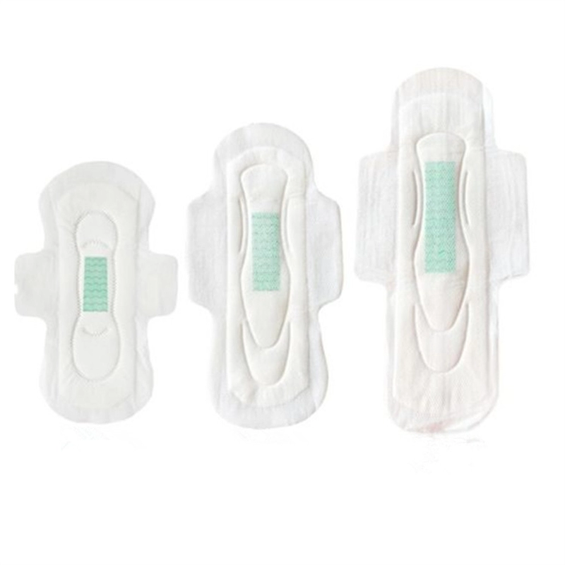 Maxi premium women winged pad with negative ion hygiene lady sanitary napkin